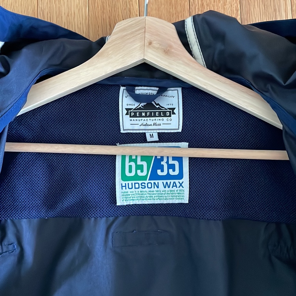 Penfield Hudson wax 65/35 medium hooded utility jacket - Picture 2 of 4